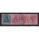 ALEMANIA 1921 ESTAMPILLAS SE-TENANT ZUSAMMENDRUCKE USADA QUE ES MUCHO MAS ESCASA MI WK2 RARISIMA 600 EUROS